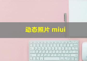 动态照片 miui